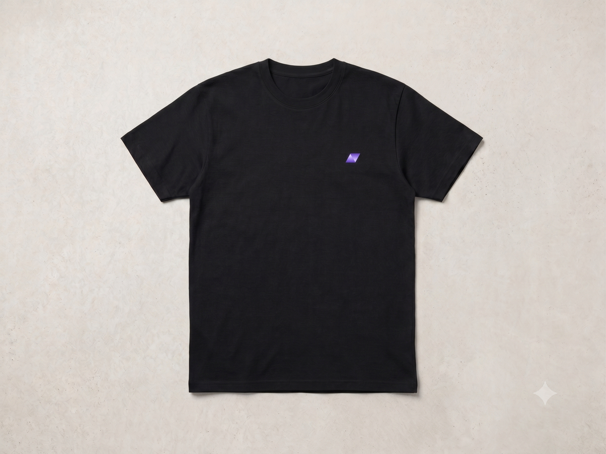 Noibu Agentic Tee in Dark Mode (black)