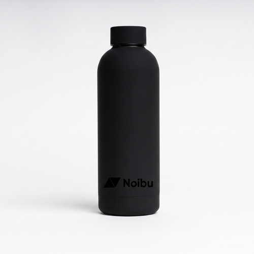 Noibu Hydrate Waterbottle in matte black